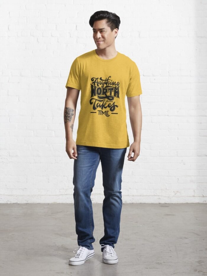 printed tshirt yellow