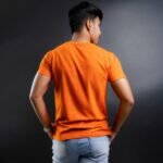 orange half tshirt